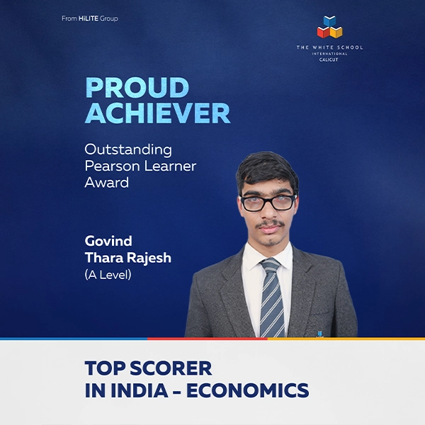 Proud Achiever – Outstanding Pearson Learner Award